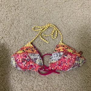 patterned bikini
